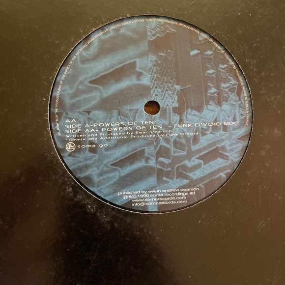 RARE timo maas powers of ten vinyl house dub electronic record album music - Picture 5 of 6